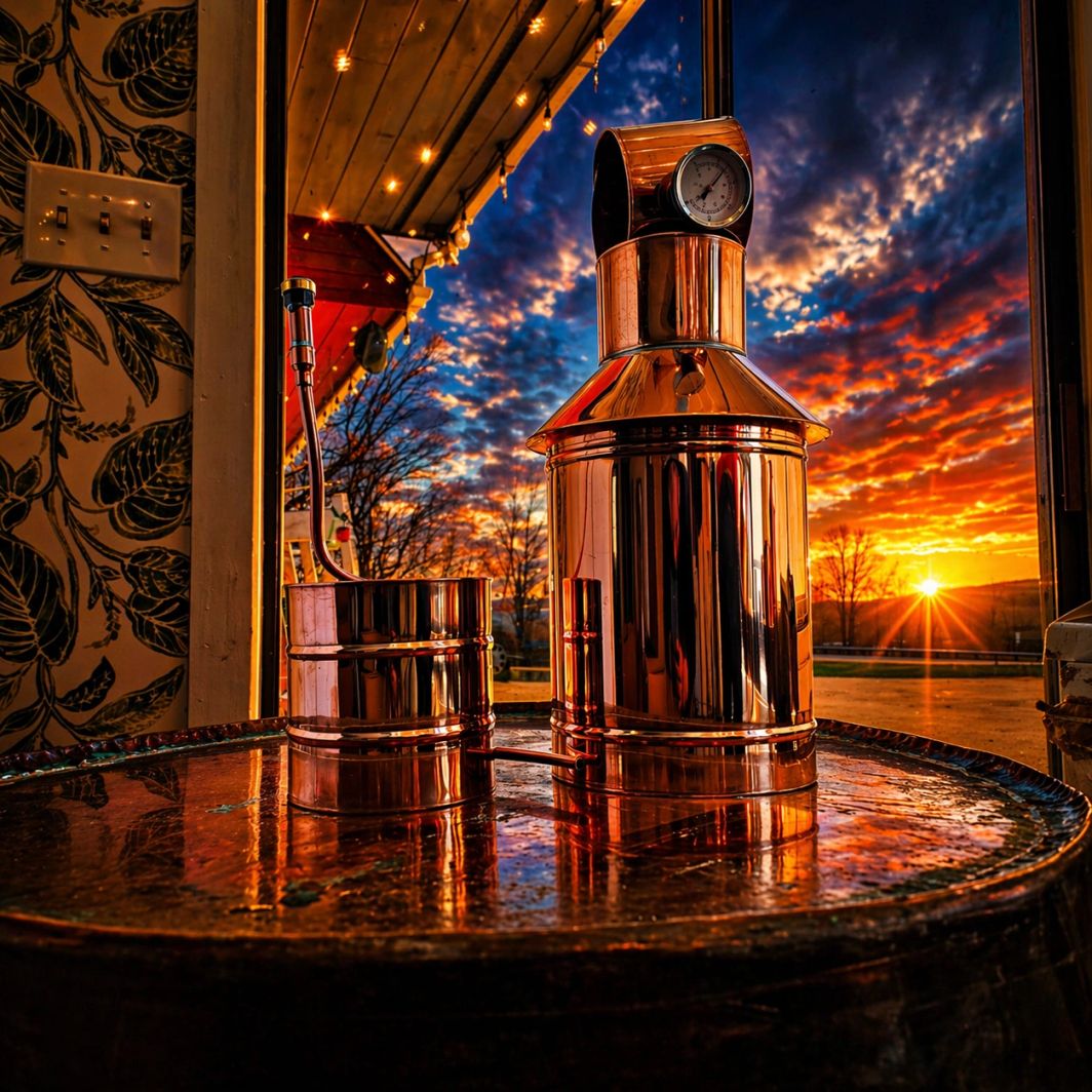 3 Gallon Traditional Model Complete Copper Distiller No Thumper
