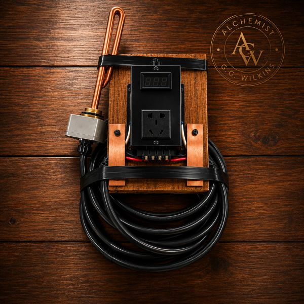 110V Electric Element and Controller 1" NPT Thread Connection